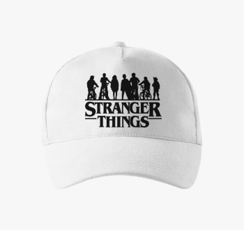 Stranger Things 5 sziluett bejzbolska kapa