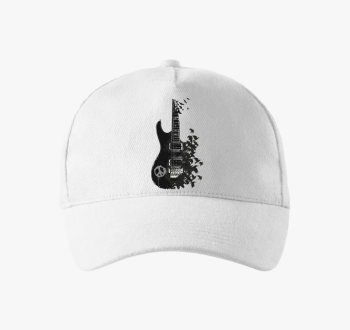 Black guitar and cro...