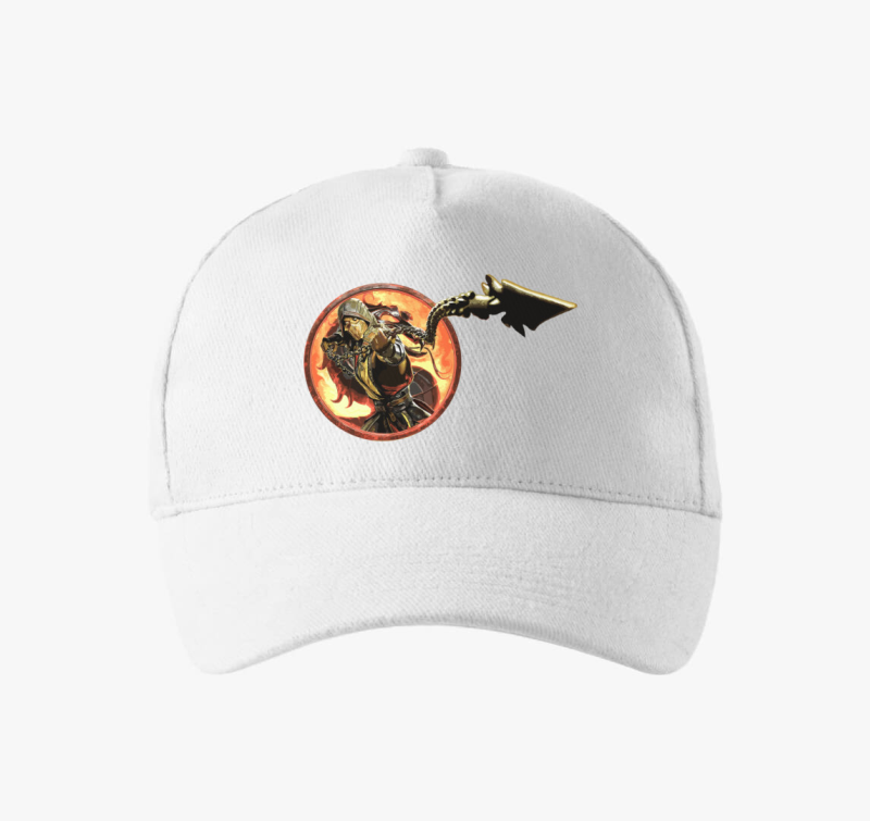 Mortal Kombat Scorpion 3D bejzbolska kapa