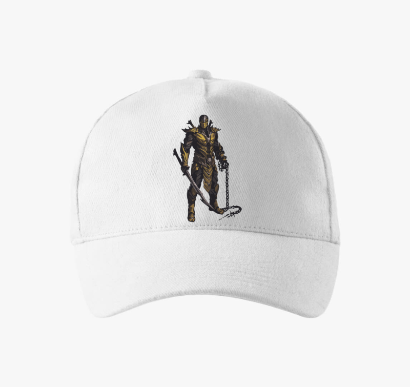 Mortal Kombat Scorpion modell bejzbolska kapa