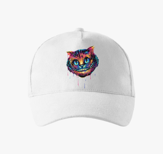 Colorful cat face bejzbolska k...