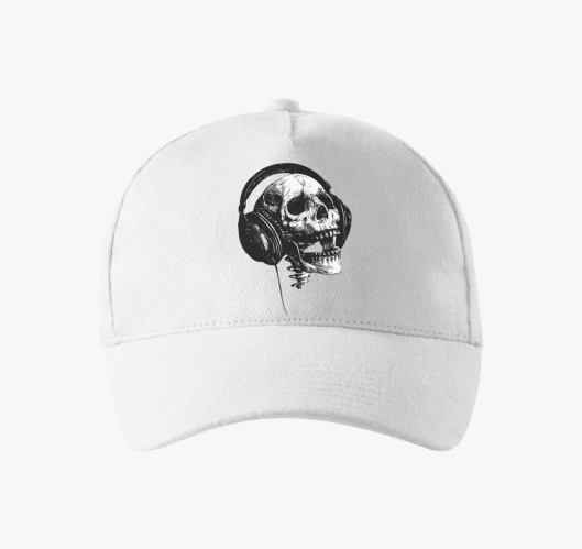 Skull music headset bejzbolska...