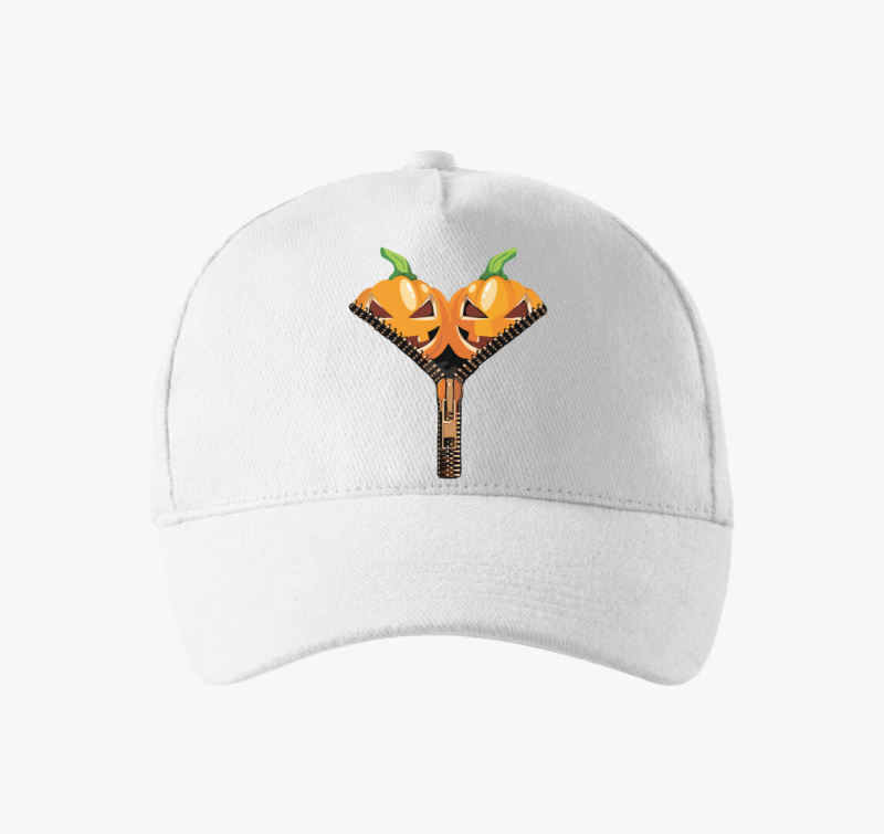 Halloween pumpkin zipper bejzbolska kapa