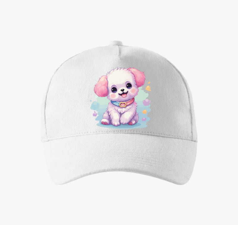 kis bela kutyus bejzbolska kapa