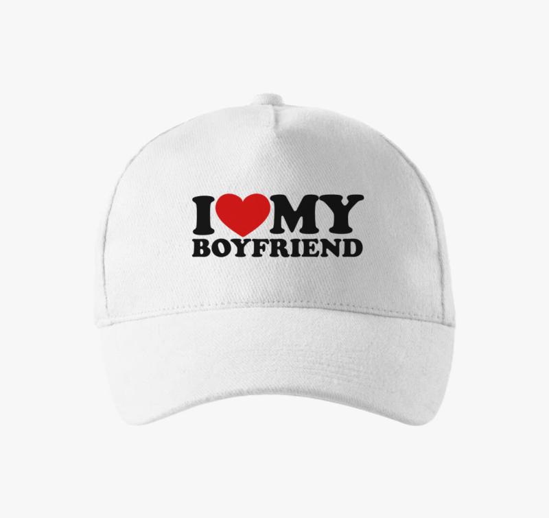 I love my boyfriend bejzbolska kapa