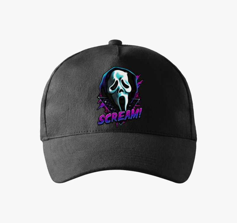 Scream maszk bejzbolska kapa