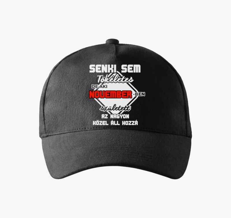 Senki sem de aki novemberben bejzbolska kapa