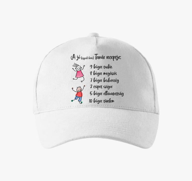 Učitelj egyedi bejzbolska kapa