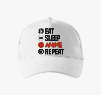 Eat sleep anime repeat bejzbolska kapa