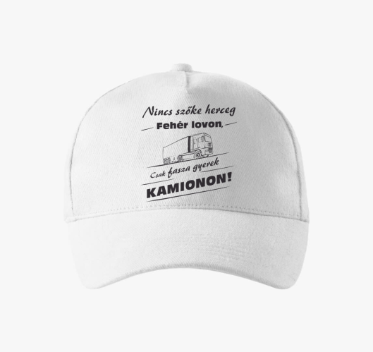 Kamion voznik bejzbolska kapa