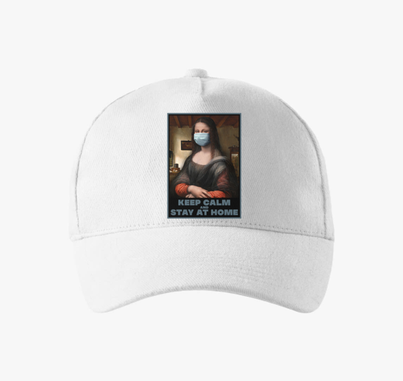 Maszkos Mona Lisa bejzbolska kapa