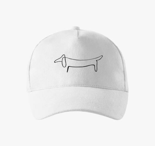 egyvonalas rajz bejzbolska kap...