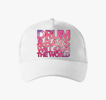 Drum and Bass will save the world bejzbolska kapa