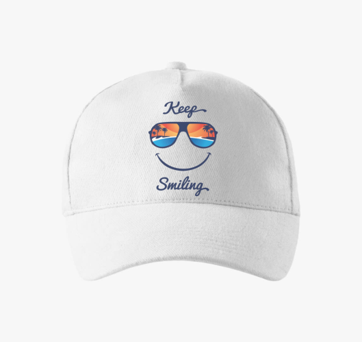 Keep Smiling bejzbolska kapa -...
