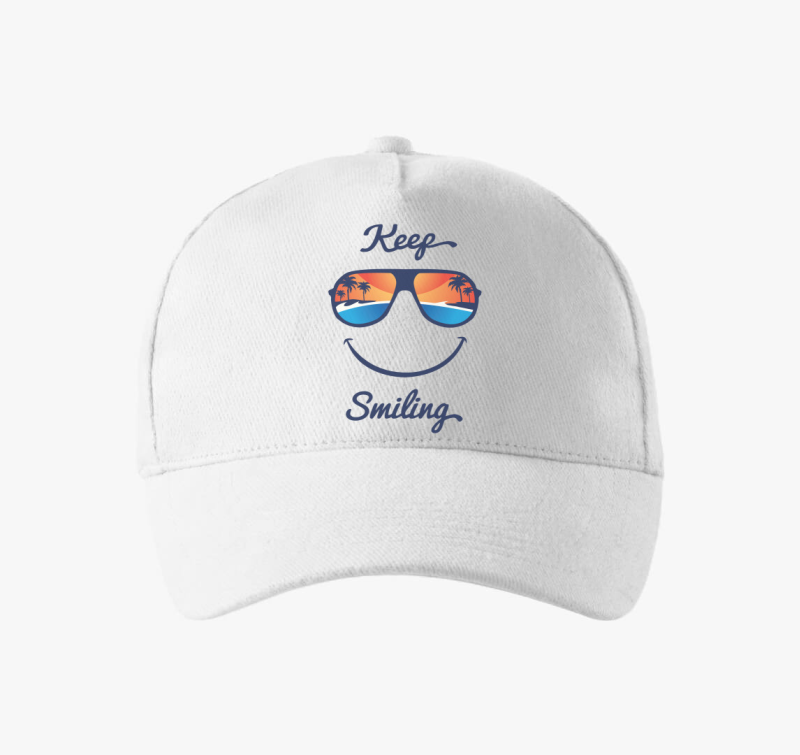 Keep Smiling bejzbolska kapa - embereknek