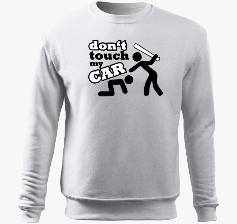 Dont touch my car pulover s kapuco
