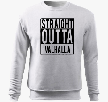 Straight Outta Valhalla pulover s kapuco