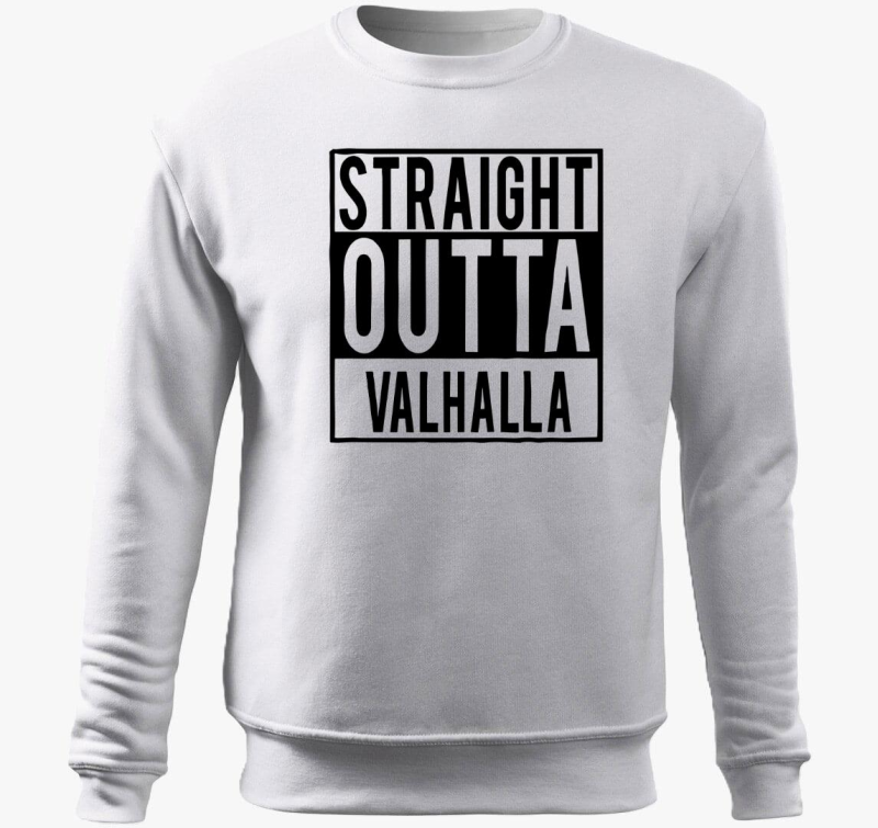 Straight Outta Valhalla pulover s kapuco