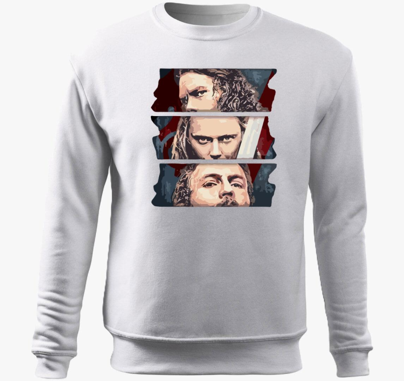 Vikings pulover s kapuco