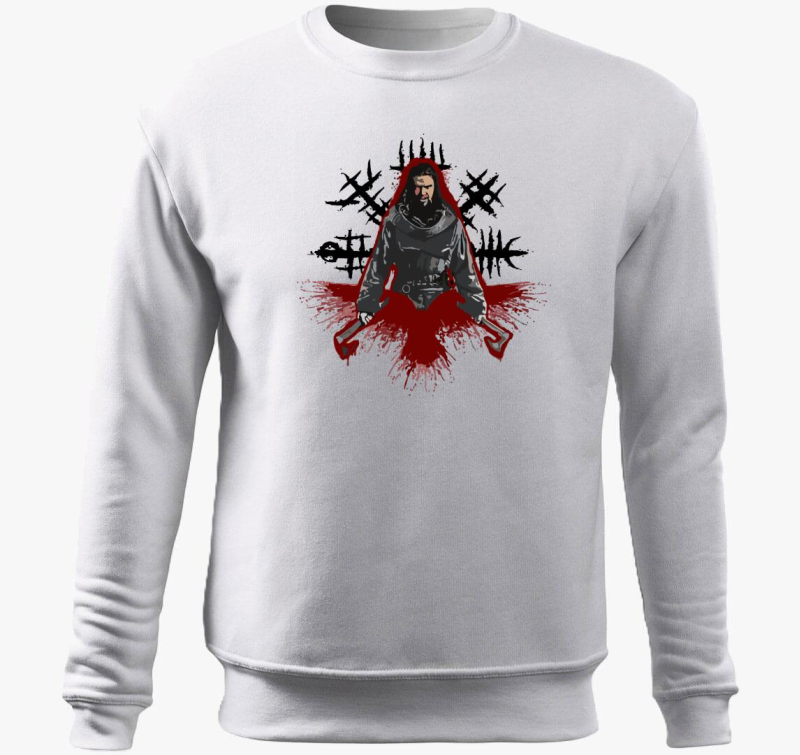 Vikings axes pulover s kapuco