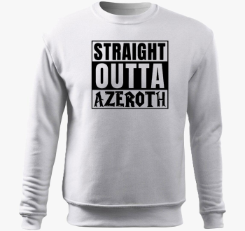 WOW Straight outta azeroth pulover s kapuco
