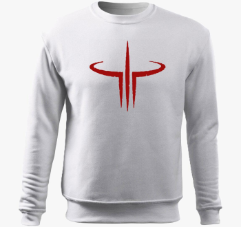 Quake 3 logo pulover s kapuco