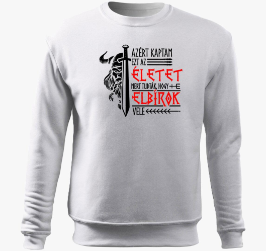 Viking pulover s kapuco