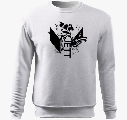 Valorant Jett pulover s kapuco