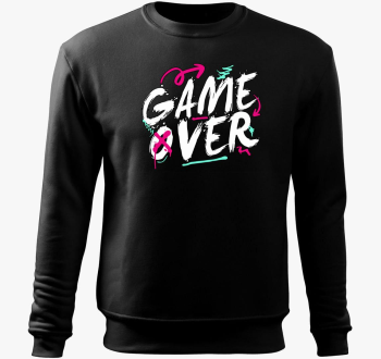 GameOver feliratos pulover s kapuco
