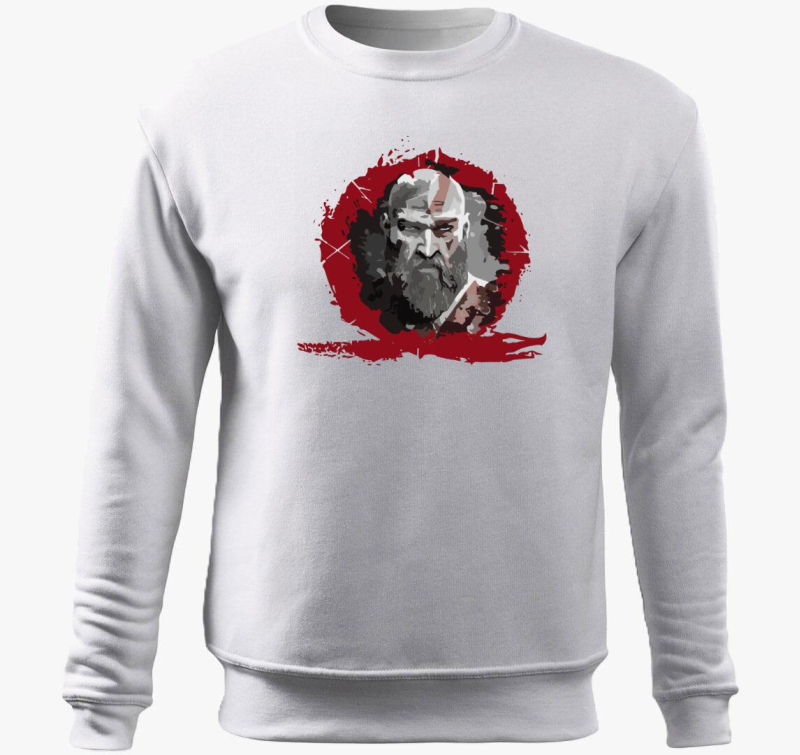 God of war kratos face pulover s kapuco