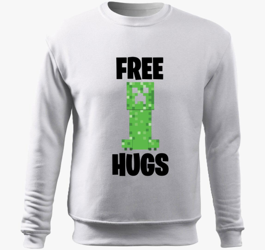 Minecraft free hug pulover s k...