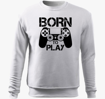 Born to play pulover s kapuco