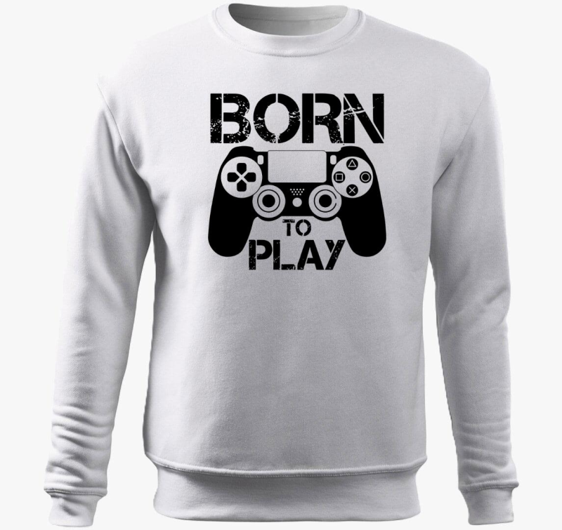 Born to play pulover s kapuco