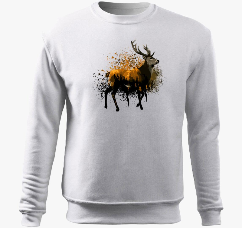 Szarvas art 2 pulover s kapuco