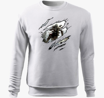 Assassins Creed repedezett pulover s kapuco