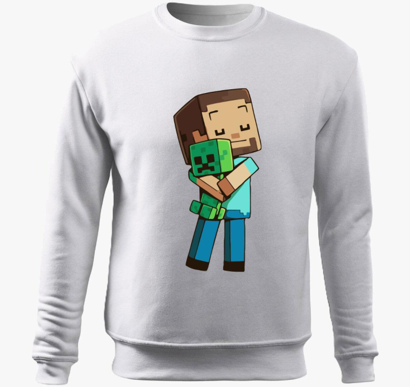 Minecraft Hug pulover s kapuco