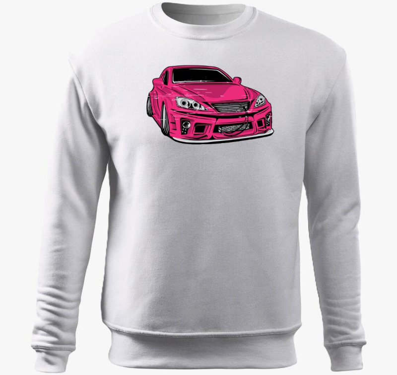 Csajos pink verda pulover s kapuco