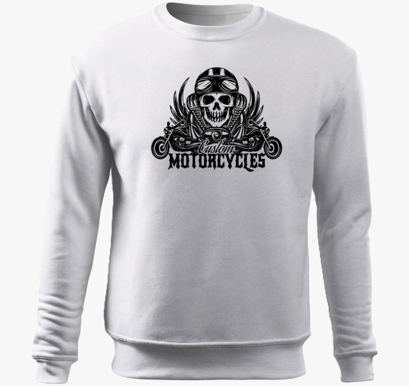 Custom Motorcycles pulover s kapuco