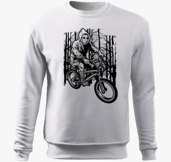 Biciklis gyilkos pulover s kapuco