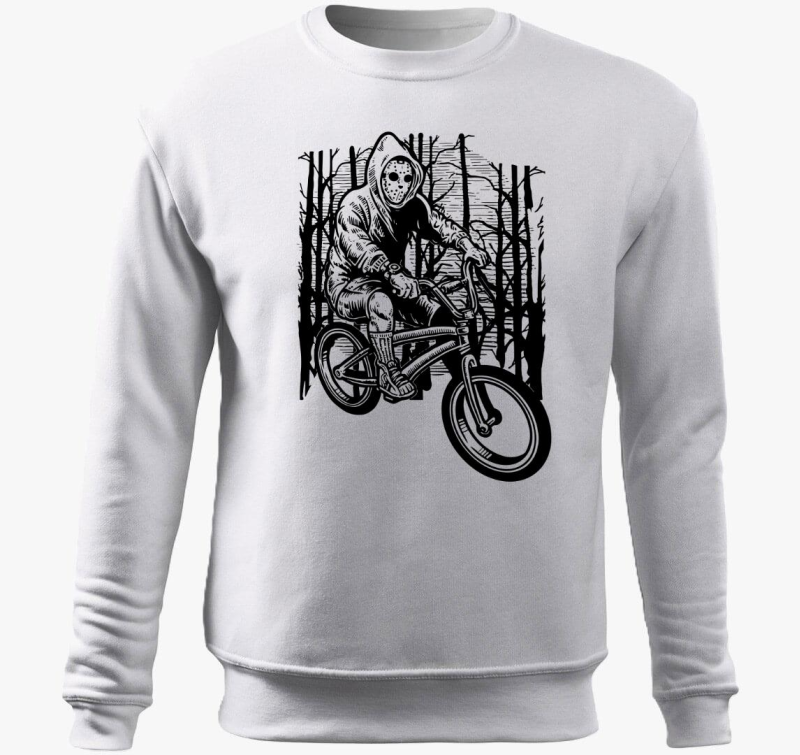 Biciklis gyilkos pulover s kapuco