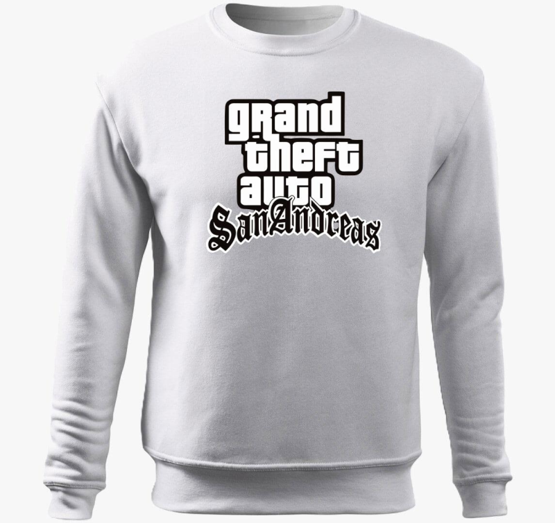 Grand Theft Auto San Andreas pulover s kapuco