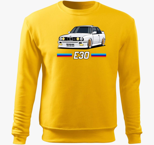 BMW e30 pulover s kapuco