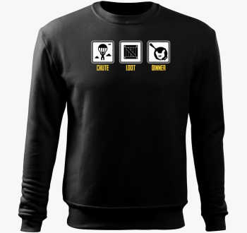 Chute Loot Dinner pulover s kapuco