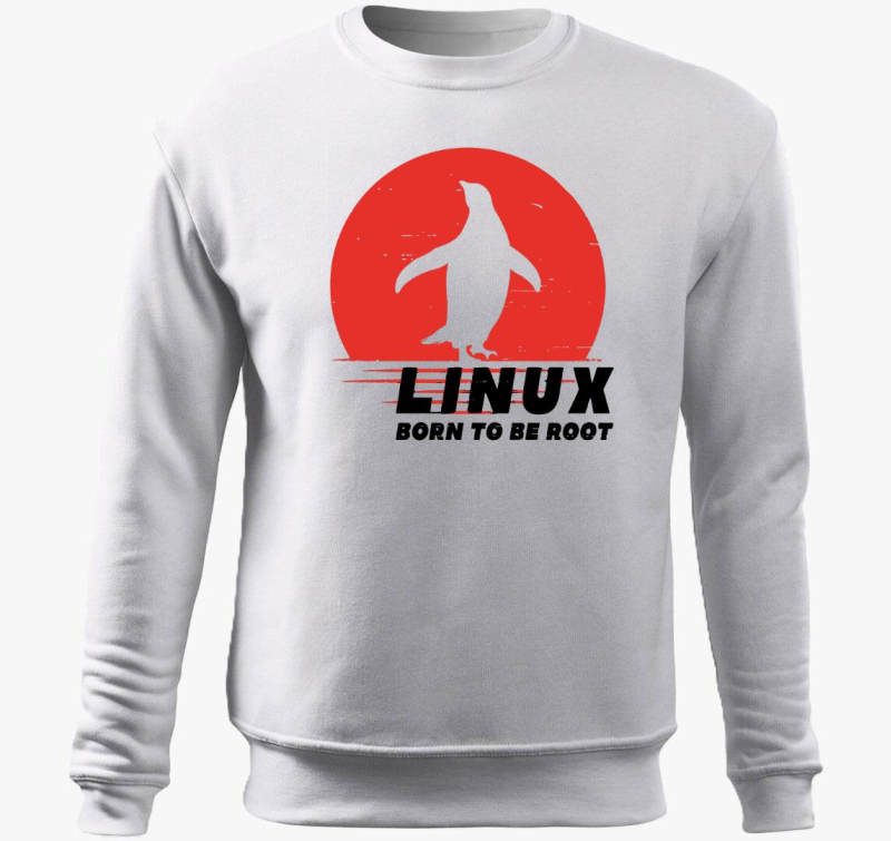 Linux born to be root pulover s kapuco