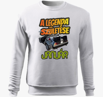 legenda vissza pulover s kapuco