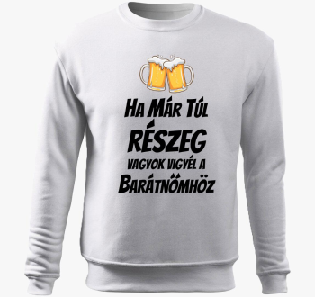 Ha preveč sem pulover s kapuco