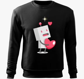 Robot szerelmes fant pulover s kapuco