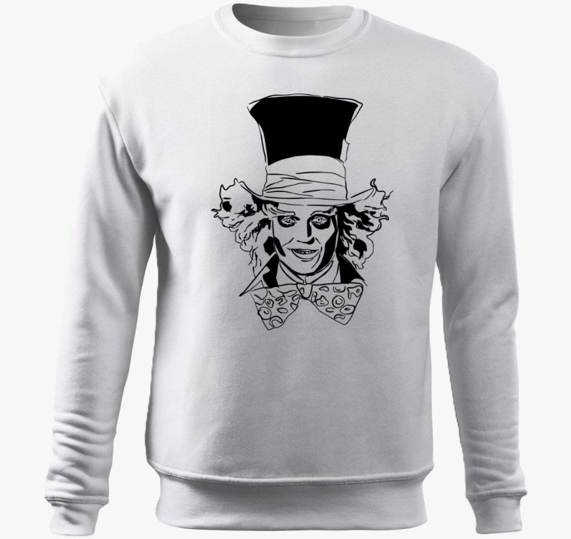 Mad Hatter pulover s kapuco
