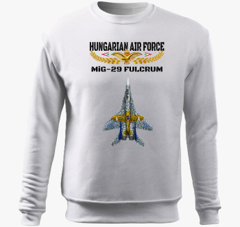 Aranysas MiG-29 pulover s kapuco