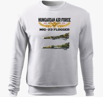 Aranysas MiG-23 pulover s kapuco